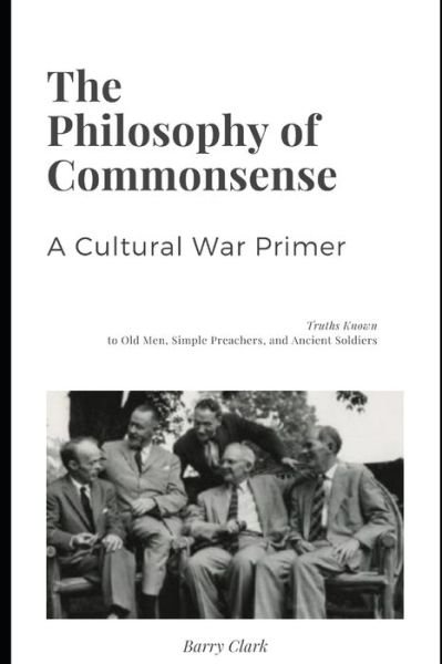 Cover for Barry Clark · The Philosophy of Commonsense (Paperback Book) (2019)