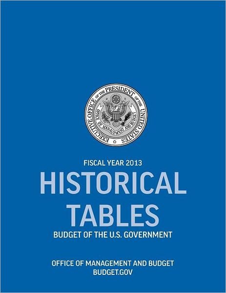 Cover for Executive Office of the President · Historical Tables: Budget of the U.s. Government Fiscal Year 2013 (Historical Tables Budget of the United States Government) (Pocketbok) (2012)
