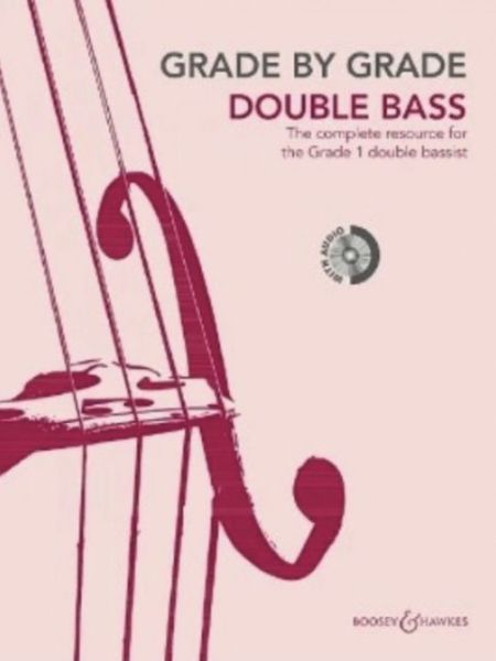 Cover for Grade by Grade - Double Bass: Grade 1 (Book) (2020)