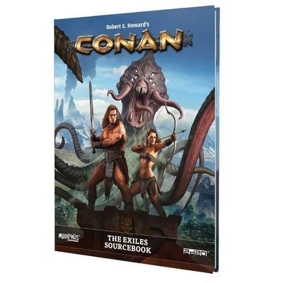 Cover for Modiphius · Conan - The Exiles Sourcebook (Cards) (2021)