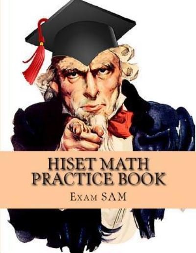 Cover for Exam Sam · HiSET Math Practice Book (Paperback Bog) (2017)