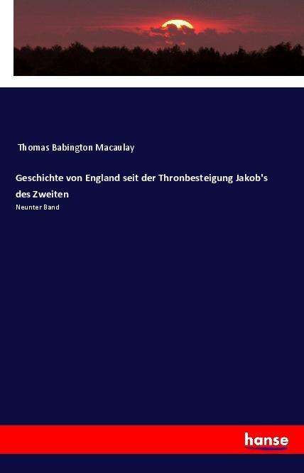 Cover for Macaulay · Geschichte von England seit de (Book)