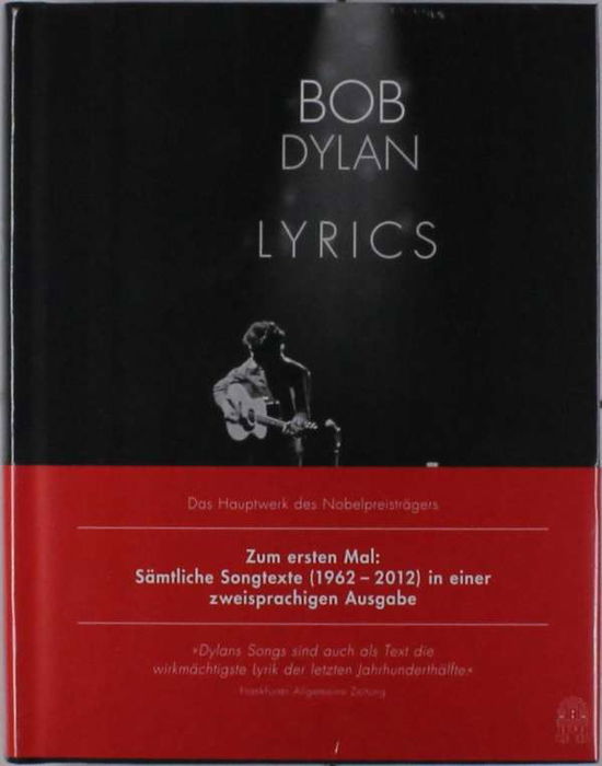 Cover for Dylan · Lyrics (1962-2012) (Bog)