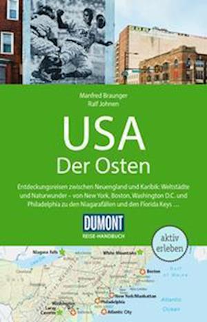 Cover for Manfred Braunger · DuMont Reise-Handbuch Reiseführer USA, Der Osten (Book) (2023)