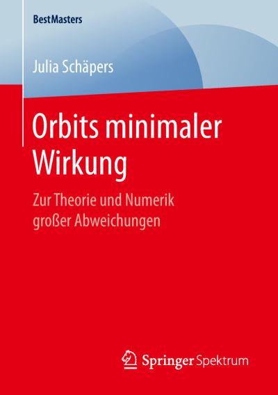 Cover for Schäpers · Orbits minimaler Wirkung (Book) [1. Aufl. 2019 edition] (2019)