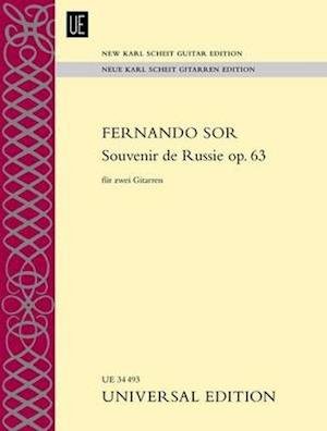 Cover for Sor · Souvenir de Russie op. 63 für 2 Git (Bok)