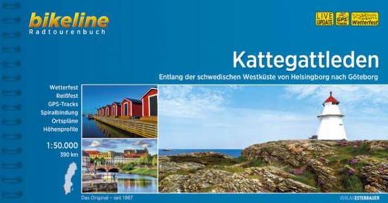 Cover for Esterbauer · Kattegattleden: Entlang der schwedischen Westküste von Helsingborg nach Göteborg (Book) (2019)