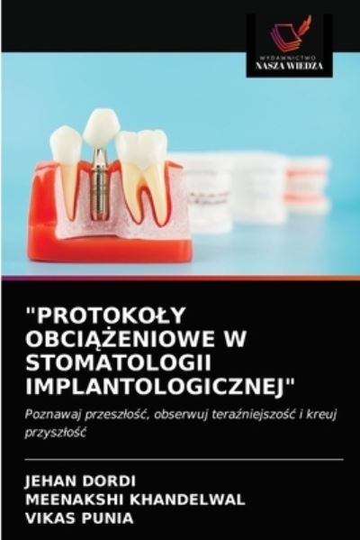 Cover for Jehan Dordi · Protokoly Obci??eniowe W Stomatologii Implantologicznej (Paperback Book) (2021)