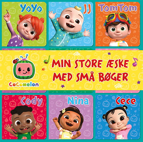 Cover for CoComelon: CoComelon - Min store æske med små bøger (TILBEHØR) [1. udgave] (2023)