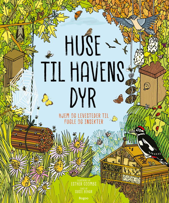 Cover for Susie Behar · Huse til havens dyr (Hardcover Book) [1st edition] (2025)