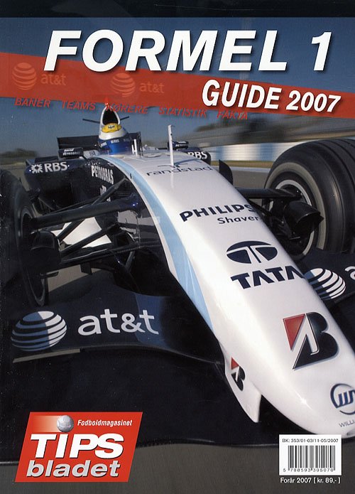 Formel 1 - guide 2007 - Peter Nygaard - Books - Tips-bladet - 9788791264160 - March 5, 2007