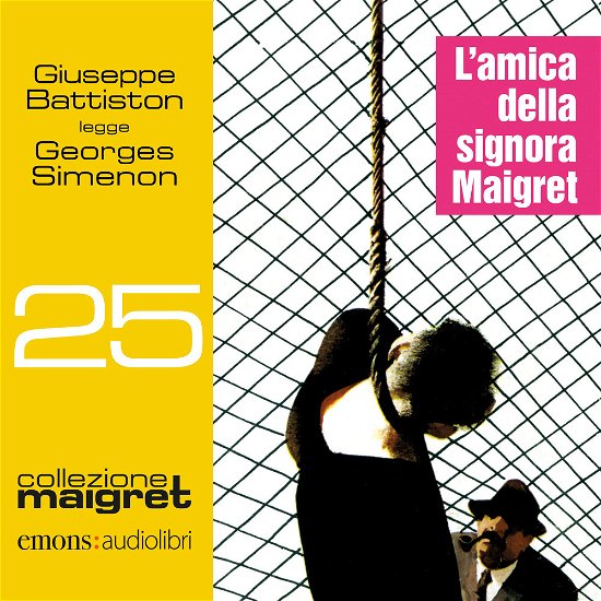 Cover for Georges Simenon · L' Amica Della Signora Maigret Letto Da Giuseppe Battiston. Audiolibro. CD Audio Formato MP3 (Book)