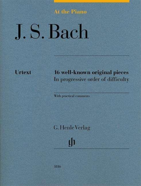 Cover for Bach · At The Piano - J. S. Bach (Book) (2018)