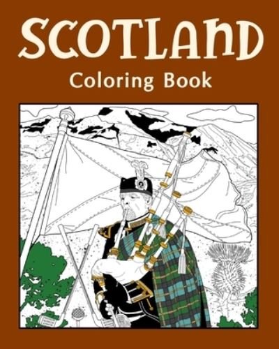 PaperLand · Scotland Coloring Book: Painting on Scottish Landmarks and Iconic, Gifts for Scotland Tourist (Paperback Book) (2024)