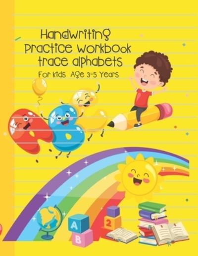 Cover for Penjoy Publisher · Handwriting Practice workbook trace alphabets (Paperback Book) (2020)