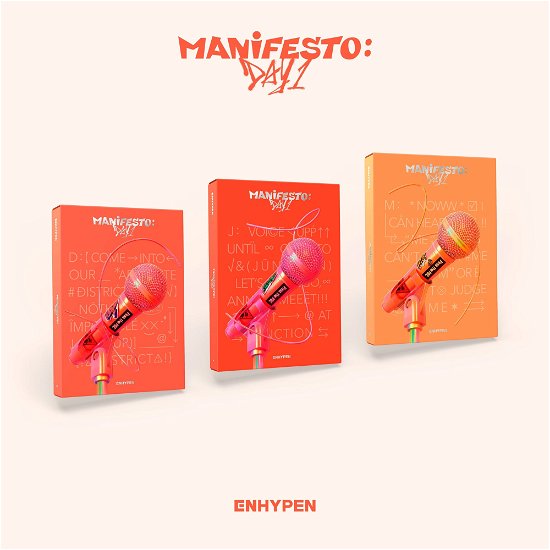 Cover for Enhypen · Manifesto : Day 1 (Standard) (CD + Merch) [Bundle edition] (2022)