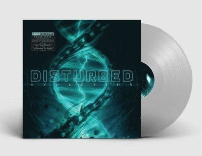 Cover for Disturbed · Evolution (Limited Edition, Clear Vinyl) (VINIL) (2018)