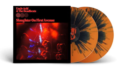 Cover for Uncle Acid &amp; The Deadbeats · Slaughter On First Avenue (2 LP Splatter Vinyl) (LP) (2025)