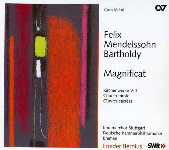 Cover for Mendelssohn Felix · V 8: Church Music: Magnificat (CD) (2009)