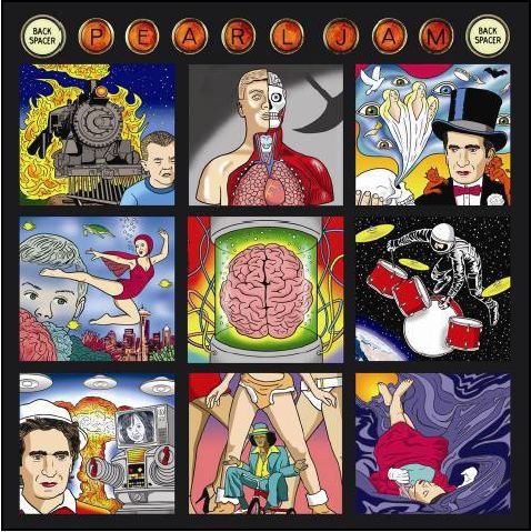 Cover for Pearl Jam · Backspacer (CD) [Digipak] (2009)