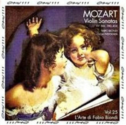 Cover for Mozart:sonatas · Biondi, Fabio &amp; Europa Galante (CD) (1998)