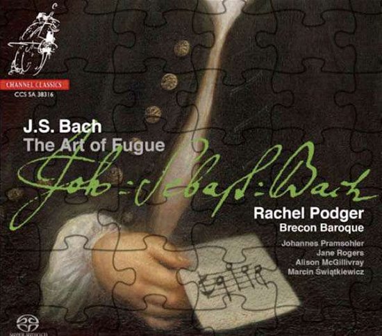 Cover for Rachel Podger / Brecon Baroque · J.S. Bach - The Art Of Fugue (CD) (2016)
