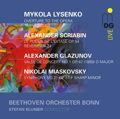 Cover for Blunier / Beethoven Orchestra Bonn · Russian Orch Works (CD) (2012)