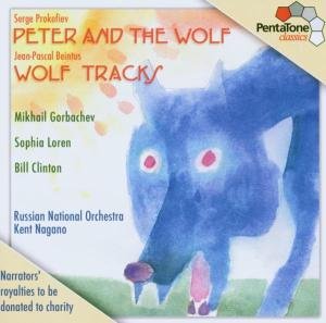 Peter & the Wolf: Wolf Tracks - Prokofiev / Loren / Clinton / Gorbachev / Nagano - Musiikki - Pentatone - 0827949001161 - tiistai 23. syyskuuta 2003