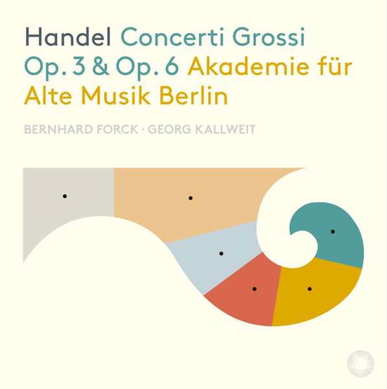 Handel: Concerti Grossi Op. 3 & Op. 6 - Akademie Fur Alte Musik Berlin / Georg Kallweit (Op.3) & Bernhard Forck (Op. 6) - Musikk - PENTATONE - 0827949027161 - 19. mars 2021