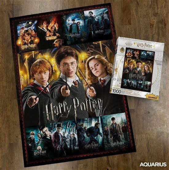 Harry Potter Puzzle Movie Collection (1000 Teile) - Harry Potter - Merchandise - AQUARIUS - 0840391148161 - 25. februar 2021