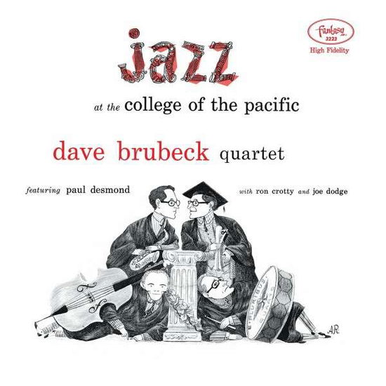 Cover for Dave Quartet The Brubeck · Jazz At The College Of The Pacific (LP) (2014)