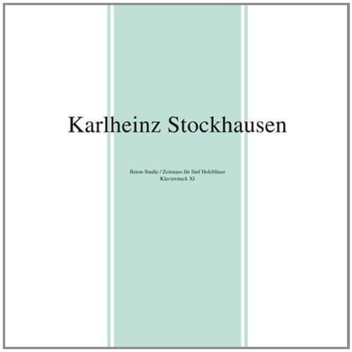 Cover for Karlheinz Stockhausen · Beton-studie / Zeitmass Fur (LP) (2013)