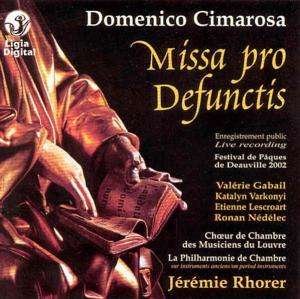 Cover for Jeremie Rhorer · Missa Pro Defunctis (CD)