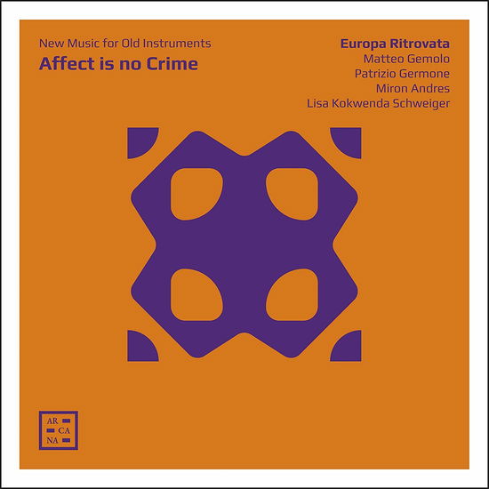 Affect is No Crime / Various - Affect is No Crime / Various - Música - ARCANA - 3760195731161 - 25 de outubro de 2019