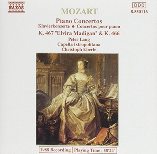 Piano Concertos K.467 and K.466 - Mozart - Musiikki - Naxos - 4005294501161 - 