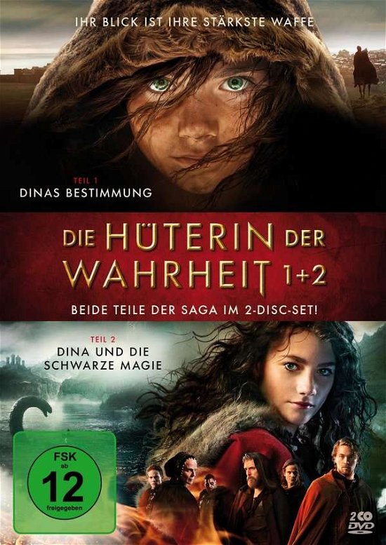 Cover for Sattrup,rebecca Emilie / Oftebro,jakob/+ · Die Hüterin Der Wahrheit-teil 1 &amp; 2 (DVD) (2020)