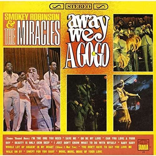 Cover for Robinson, Smokey &amp; Miracl · Away We A Go-Go (CD) [Limited edition] (2015)
