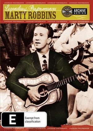 Cover for Marty Robbins · Legendary Performances - Country Music Hall of Fame (DVD) (2009)