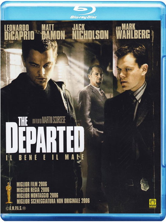 Cover for Alec Baldwin,kevin Corrigan,matt Damon,leonardo Di Caprio,vera Farmiga,jack Nicholson,martin Sheen,howard Shore,mark Wahlberg,ray Winstone · Departed (The) - Il Bene E Il Male !blu-ray! (Blu-ray) (2012)