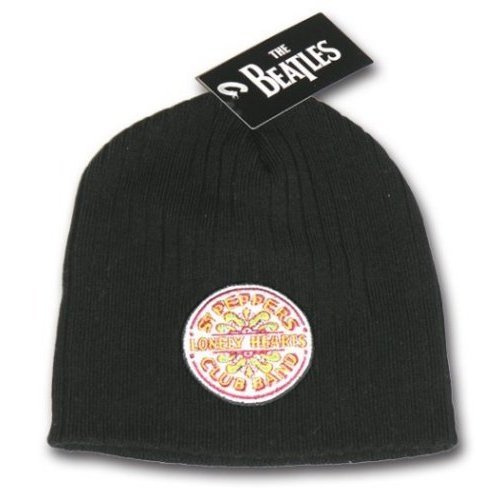 Cover for The Beatles · The Beatles Unisex Beanie Hat: Sgt Pepper (Bekleidung) [Black - Unisex edition] (2009)