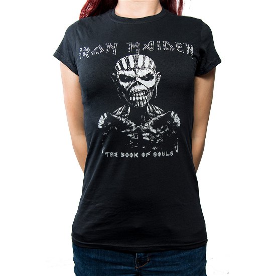 Cover for Iron Maiden · Iron Maiden: Book Of Souls (T-Shirt Donna Tg. S) (N/A) [size S] [Black - Ladies edition]