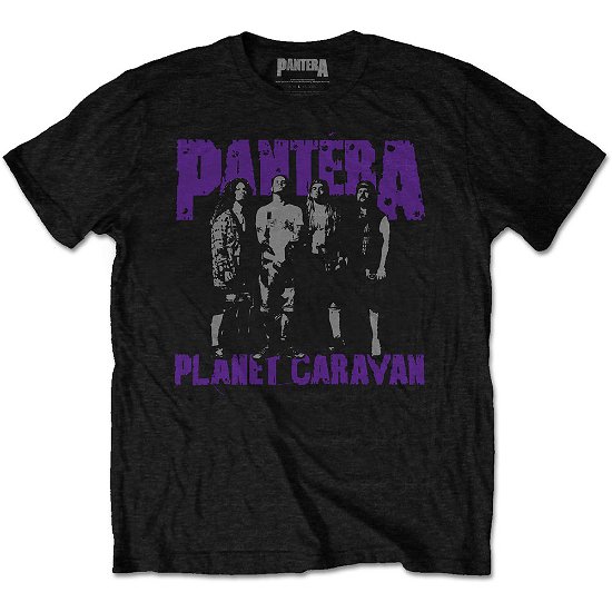 Pantera Unisex T-Shirt: Planet Caravan - Pantera - Mercancía -  - 5056170688161 - 