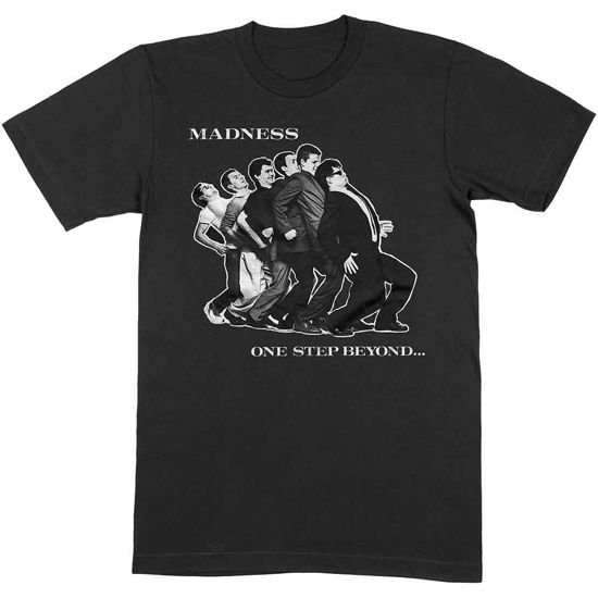 Madness Unisex T-Shirt: One Step Beyond - Madness - Merchandise -  - 5056368650161 - 