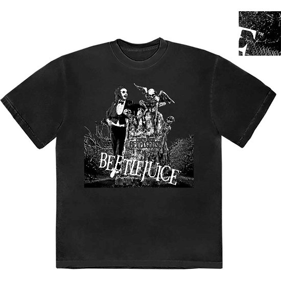 Cover for Beetlejuice · Beetlejuice Unisex T-Shirt: Grave Scene (T-shirt) [size S]