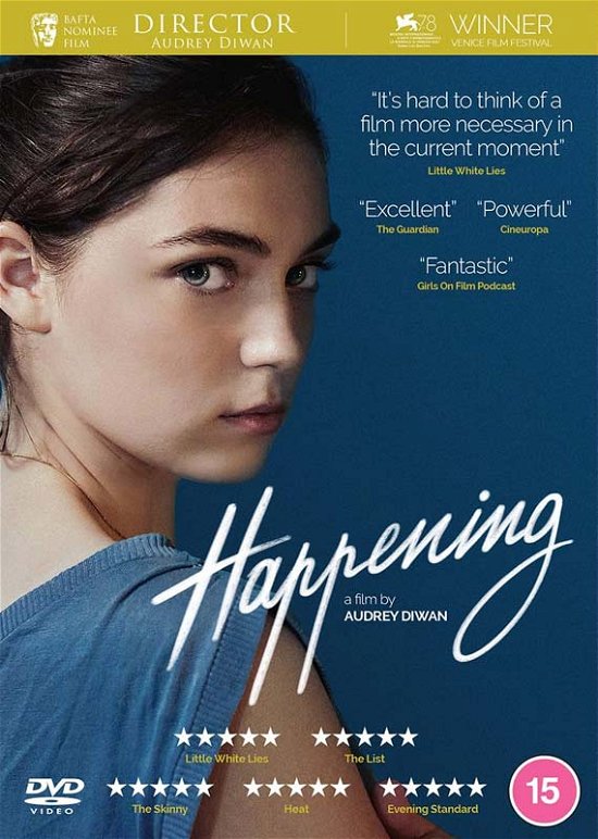 Cover for Happening DVD · Happening (aka Lvnement) (DVD) (2022)