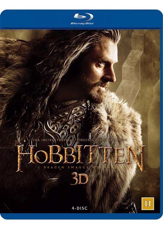 Cover for Hobbitten · Dragen Smaugs Ødemark (3D Blu-ray/BD) [3D+Blu-ray edition] (2014)