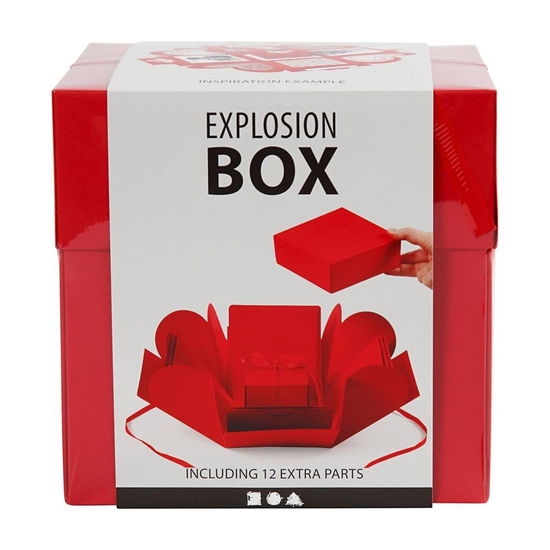 Cover for Explosion Box · Red (25381) (Toys)