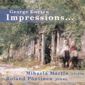 Works for Violin & Piano - Enescu / Martin / Pontinen - Musik - BIS - 7318590012161 - 26 februari 2002