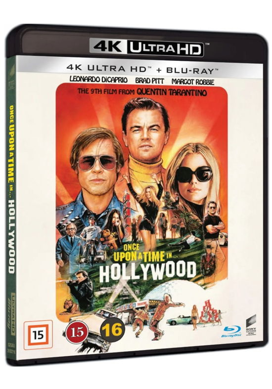 Cover for Quentin Tarantino · Once Upon a Time in Hollywood (4K Ultra HD/BD) (2019)