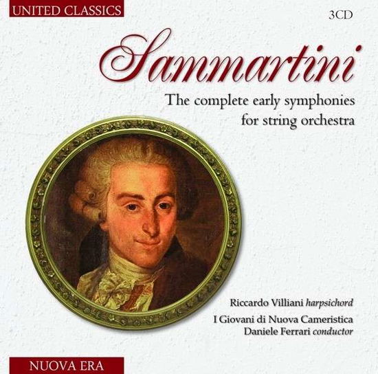 Sammartini - Complete Early Symphonies for String Orchestra - Villiani - I Giovani Di Nuova Cameristic - Musikk - UNITED CLASSICS - 8713545230161 - 6. september 2013